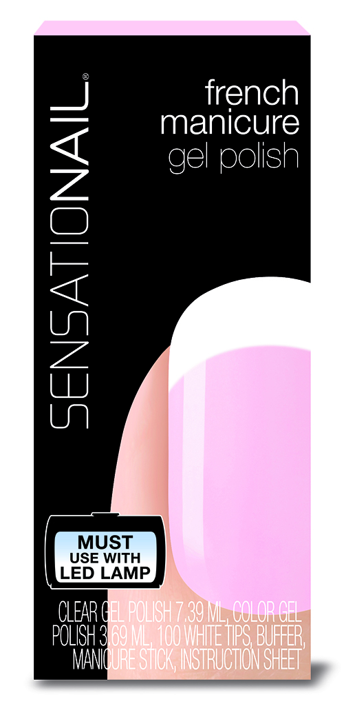 SensatioNail French Manicure Sheer Pink