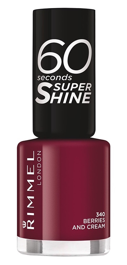 Rimmel London Nagellak 60 Seconds 340 Berries And Cream afbeelding