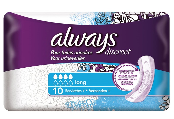 Always Discreet Maandverband Long 10st