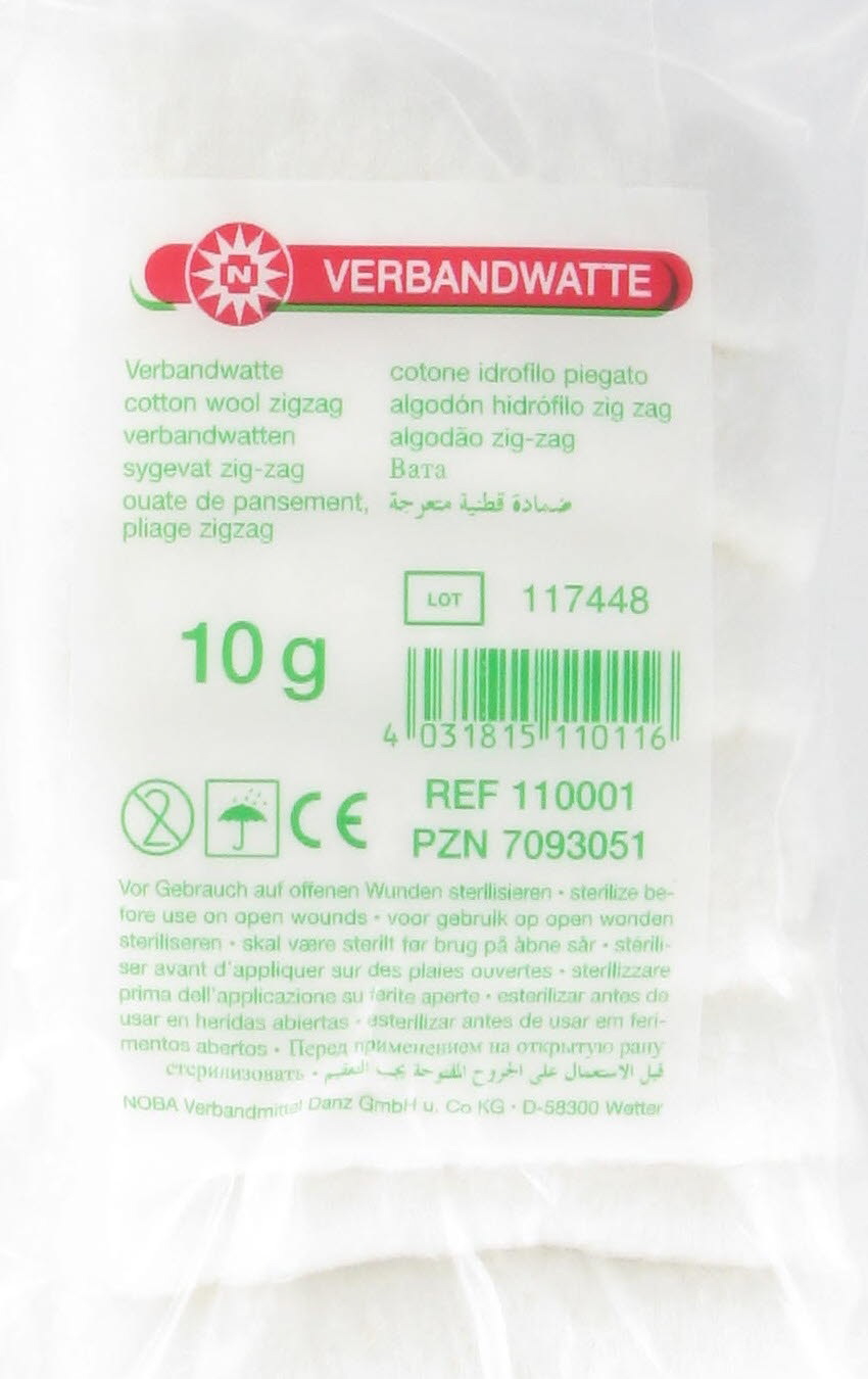 Verband Watten Zig-Zag 10gr