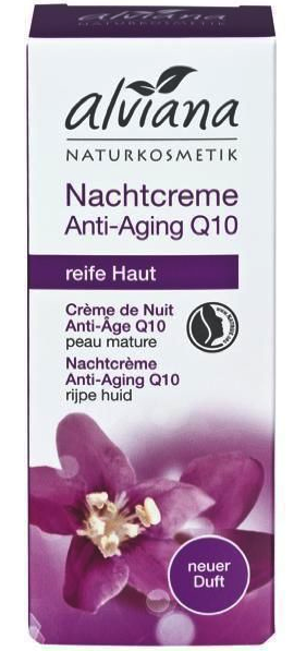 Alviana Nachtcreme Anti Aging Q10