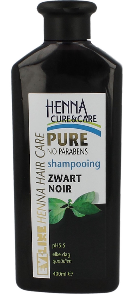 Evi Line Henna Cure & Care Shampoo Zwart 400ml