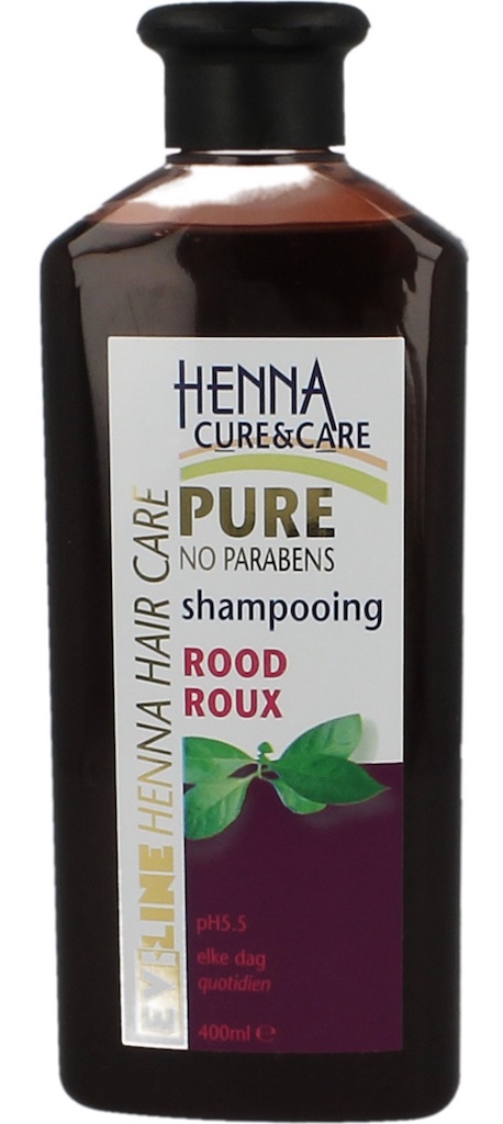 Evi Line Henna Cure & Care Shampoo Rood 400ml