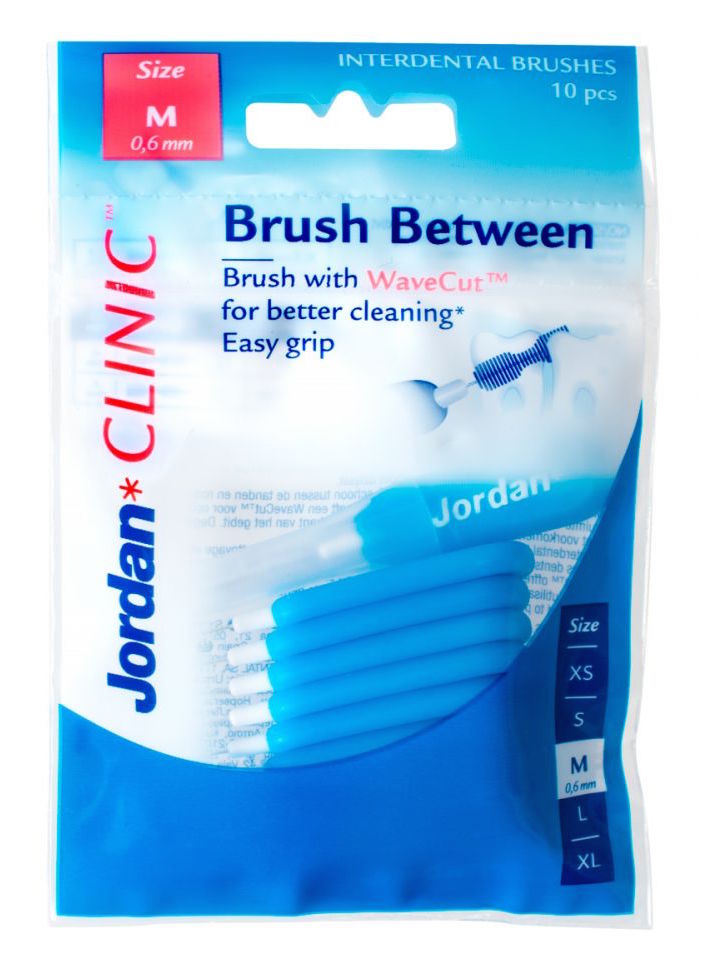 Jordan Clinic Brush Between M 0.6mm 10st