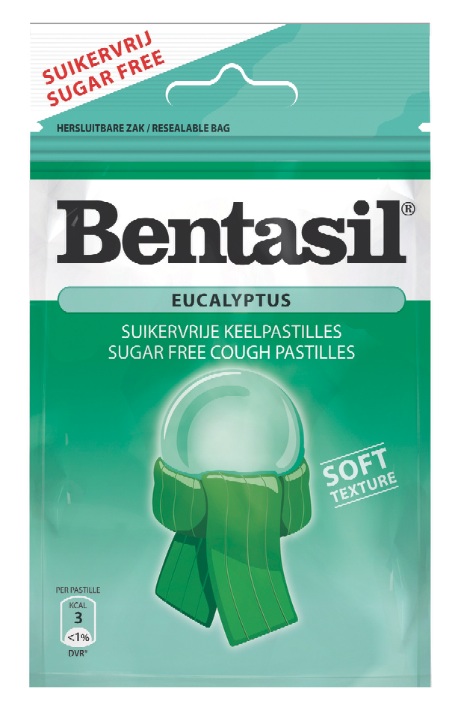 Image of Bentasil Keelpastilles Eucalyptus