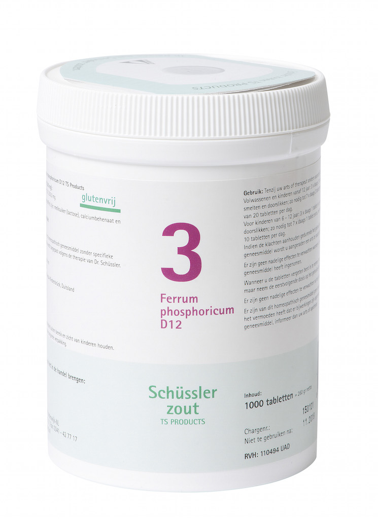Pfluger Celzout 03 Ferrum Phosphoricum D12 Tabletten afbeelding