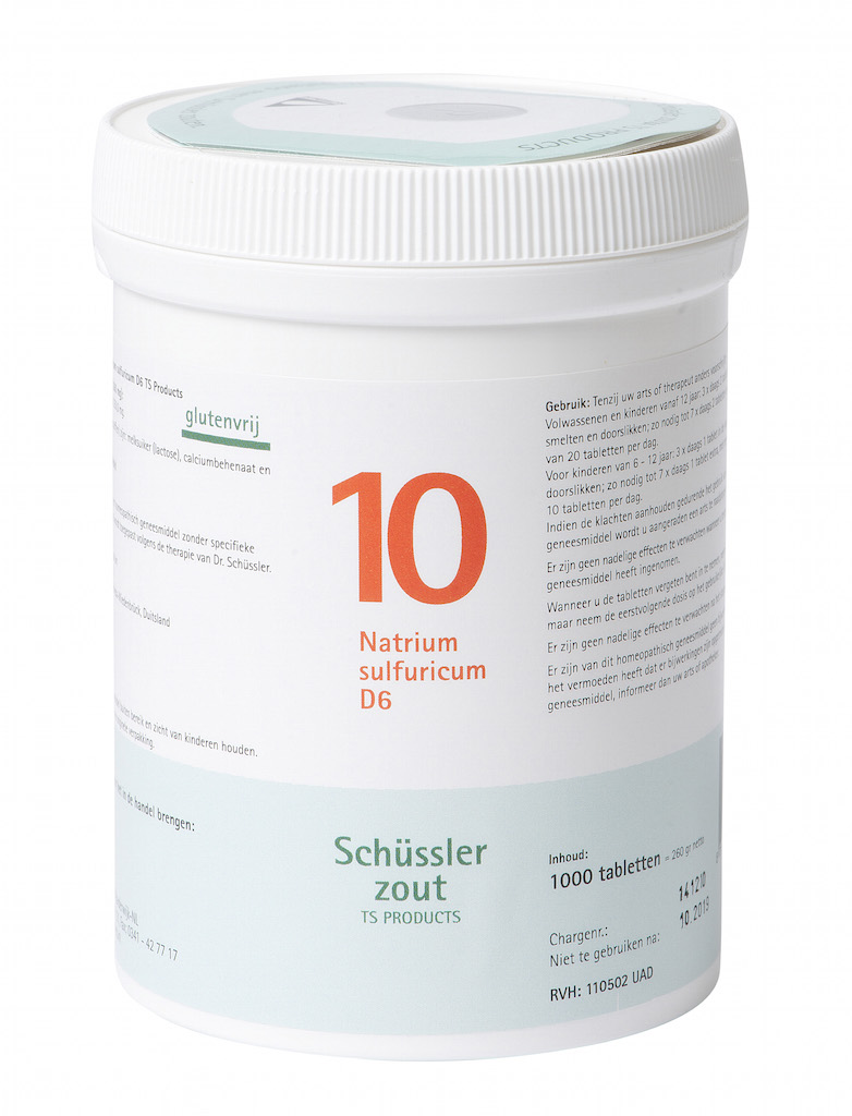 Pfluger Celzout 10 Natrium Sulfuricum Tabletten afbeelding