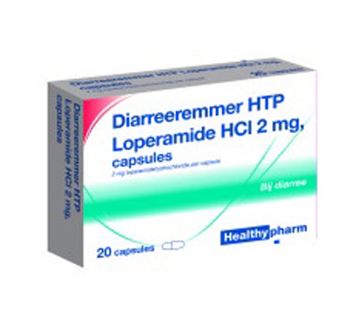 Healthypharm Diarreeremmer 2mg Capsules 20st