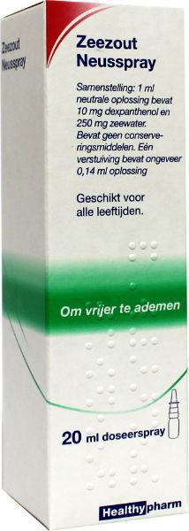 Healthypharm Neusspray Zeezout