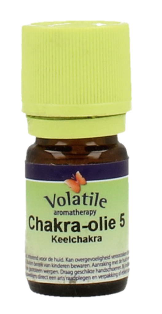 Volatile Chakra 5 Keelchakra Olie 5ml
