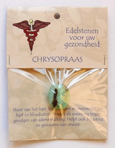 Steengoed Gezondheidssteen Chrysopraas