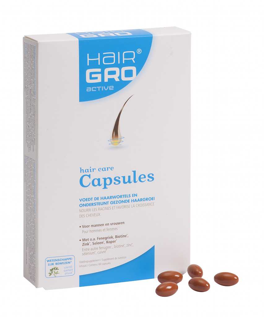 HairGro Active Hair Treatment Capsules 60st afbeelding