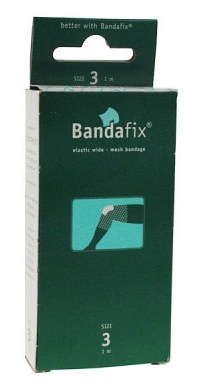 Bandafix Elastisch Netverband Katoen Knie/Bovenbeen Small