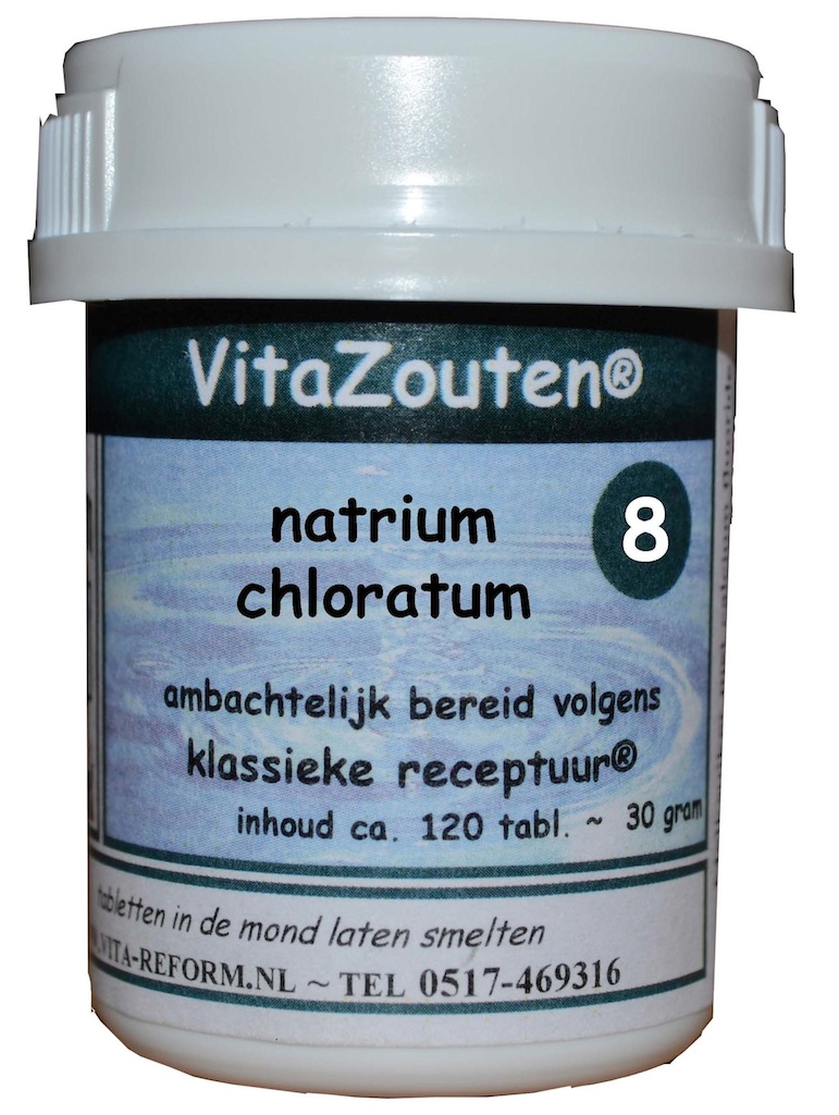 Vita Reform Vitazouten Nr. 8 Natrium Chloratum Muriaticum 120st afbeelding