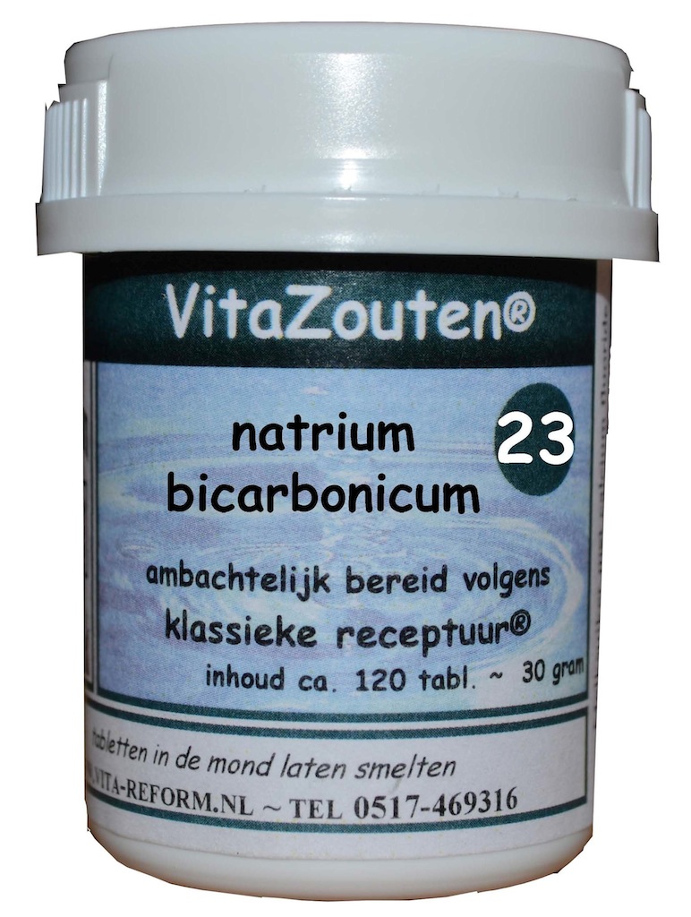 Vita Reform Vitazouten Nr. 23 Natrium Bicarbonicum 120st afbeelding