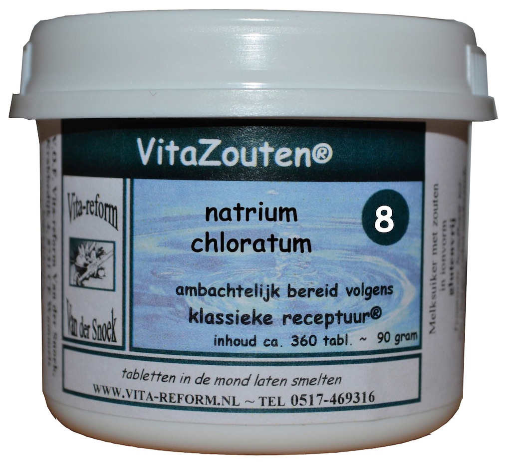 Vita Reform Vitazouten Nr. 8 Natrium Chloratum Muriaticum 360st afbeelding