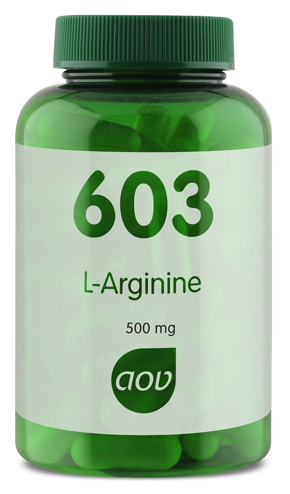 AOV 603 L Arginine 500mg Capsules 90st