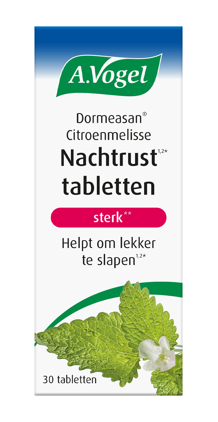 A.Vogel Dormeasan Citroenmelisse Nachtrust Tabletten Sterk