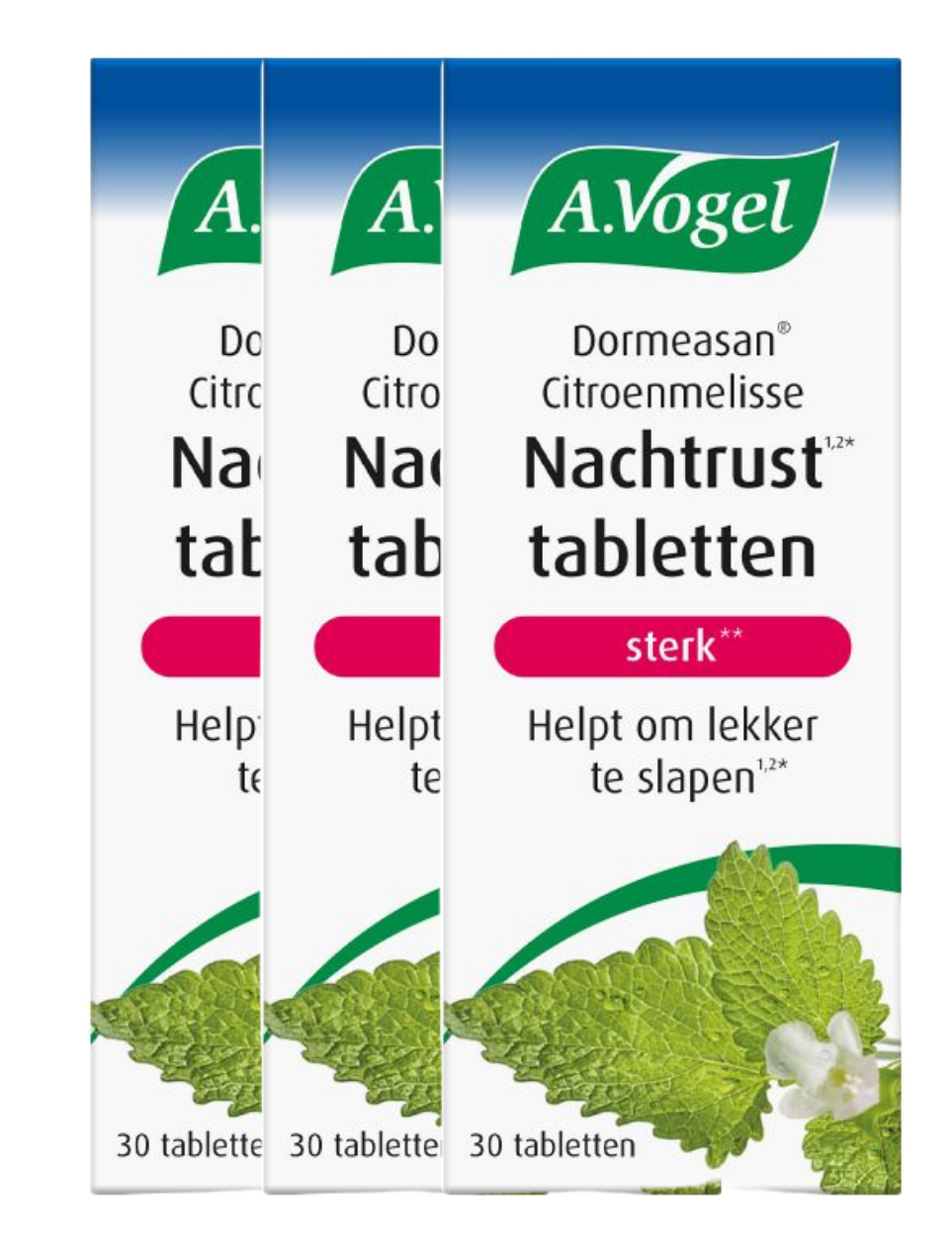 A.Vogel Dormeasan Citroenmelisse sterk** Tabletten Multiverpakking