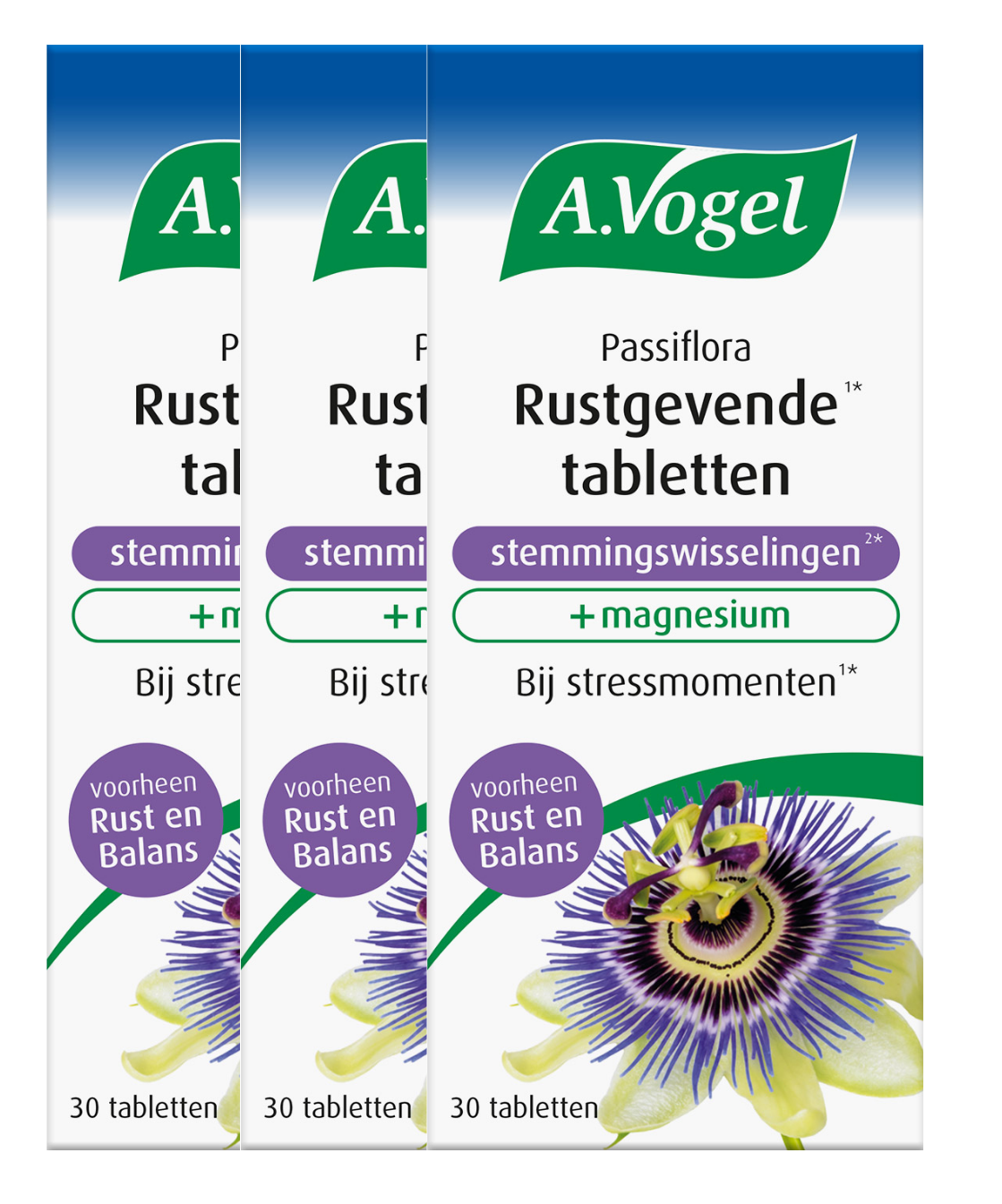A.Vogel Passiflora Rustgevende * Tabletten Stemmingswisselingen * Multiverpakking