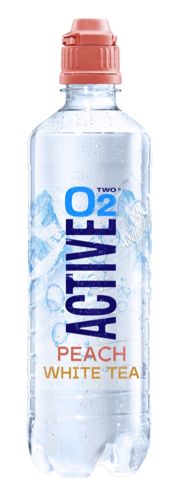 Active O2 - Peach White Tea - pet fles - 6x50 cl