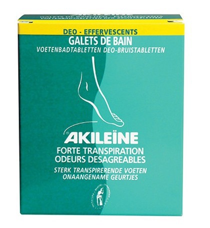 Akileine Bruistabletten Voetbad voor Transpirerende Voeten