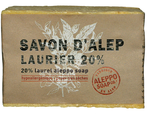 Aleppo Soap Co Savon D&aposAlep Zeep met 20% Laurier