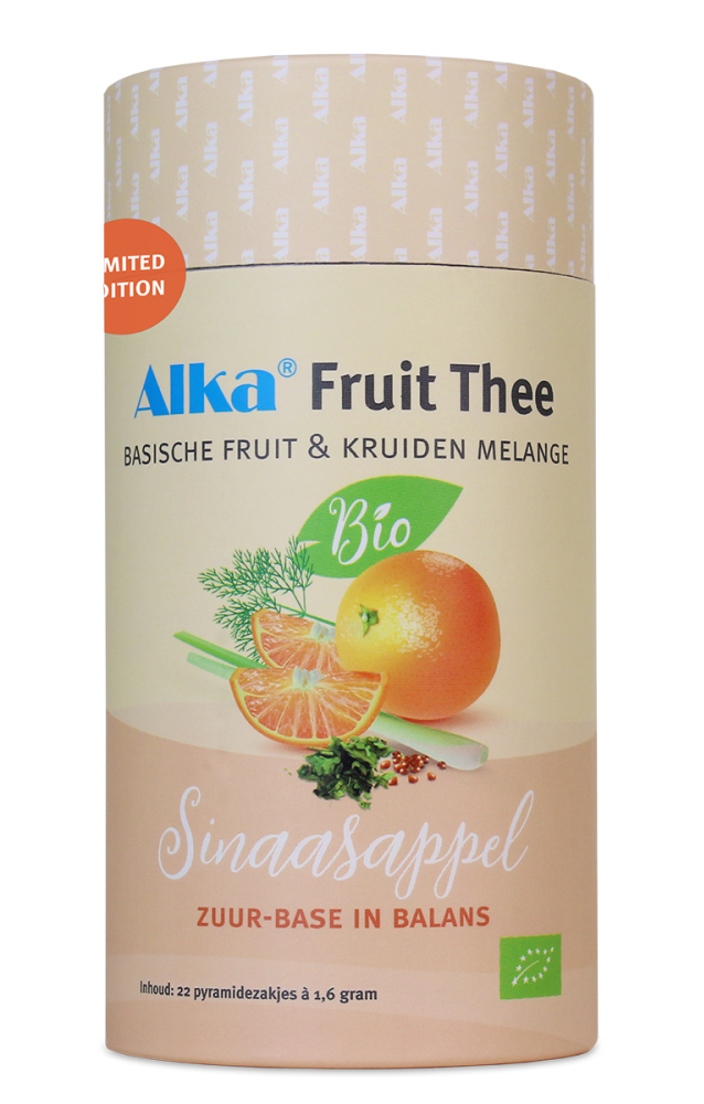 Alka Fruit Thee Basische Fruit & Kruiden Melange Sinaasappel