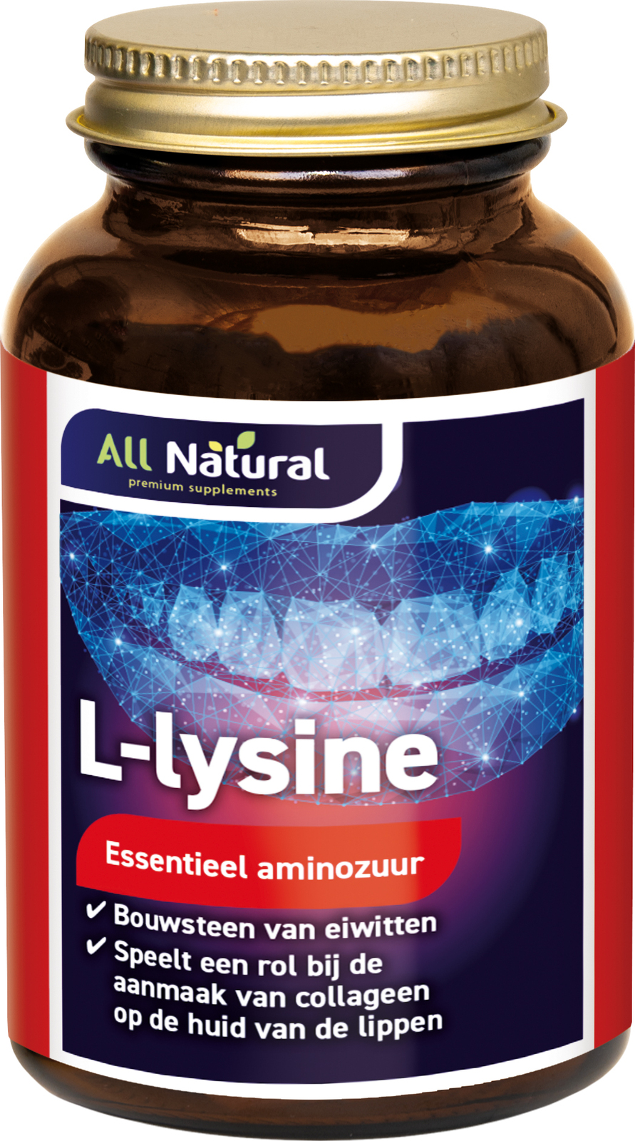 All Natural L-Lysine Tabletten