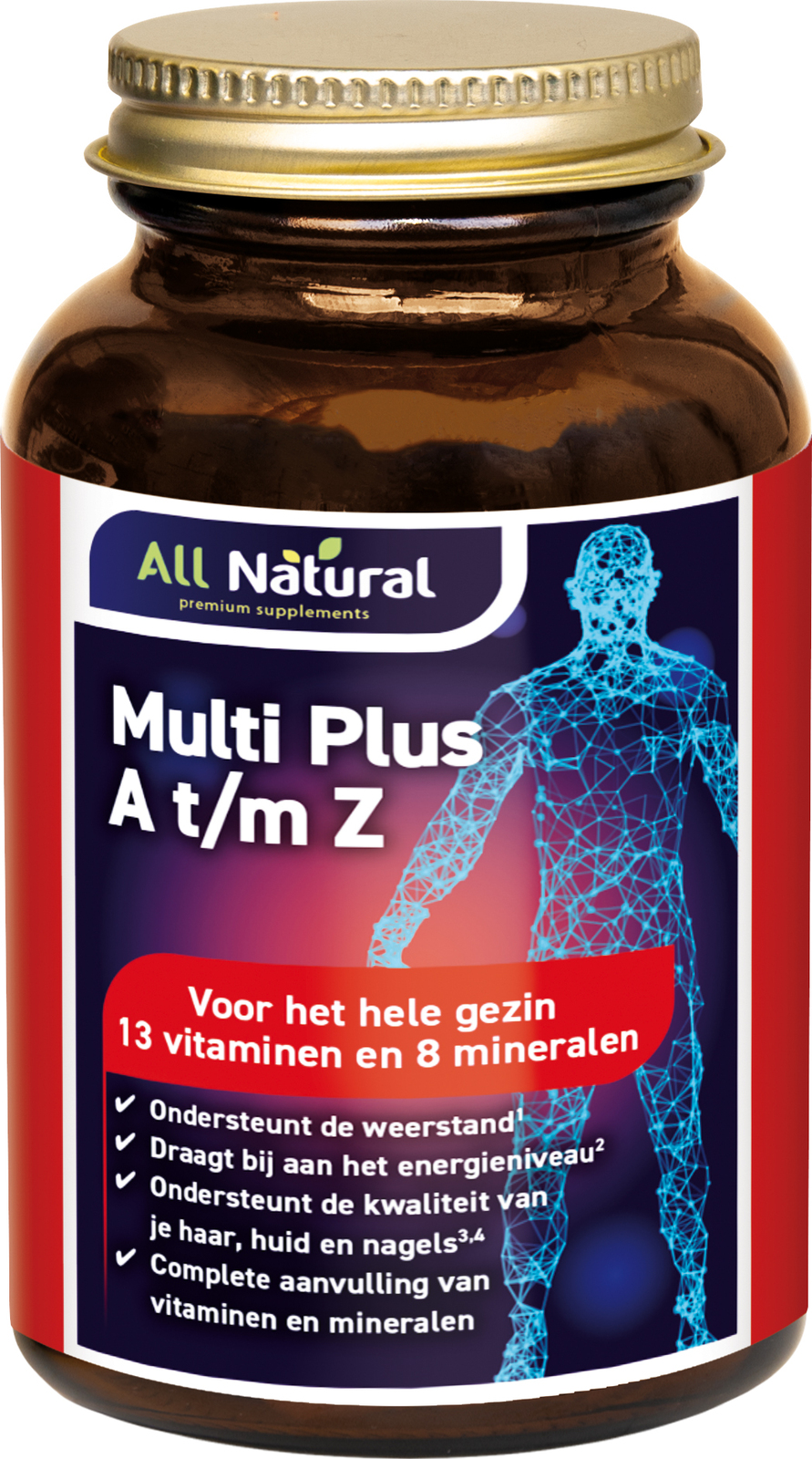All Natural Multi Plus A-Z Tabletten