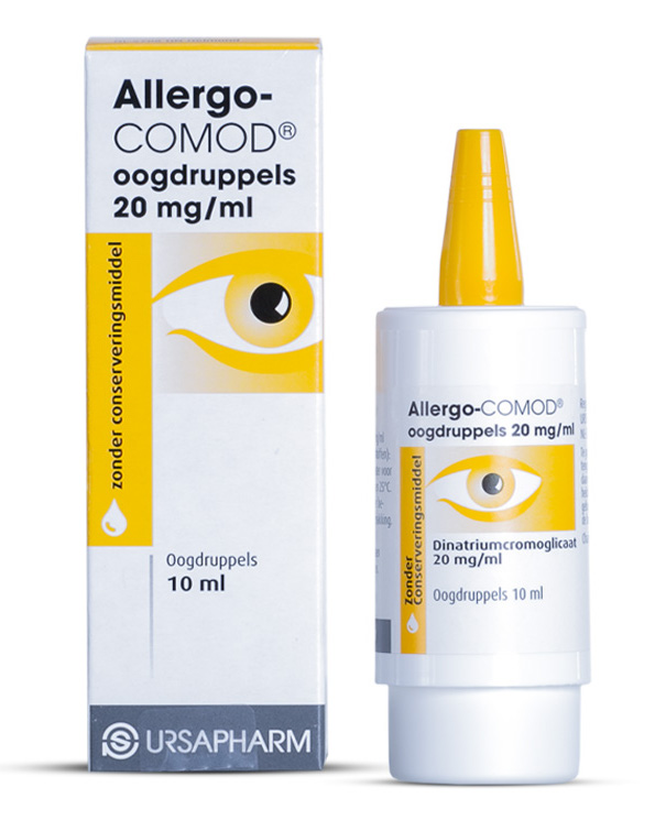 Allergo Comod Oogdruppels 20mg 10ml