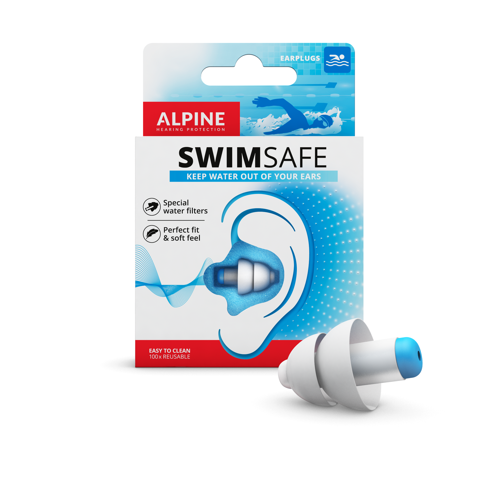 Alpine SwimSafe Oordopjes