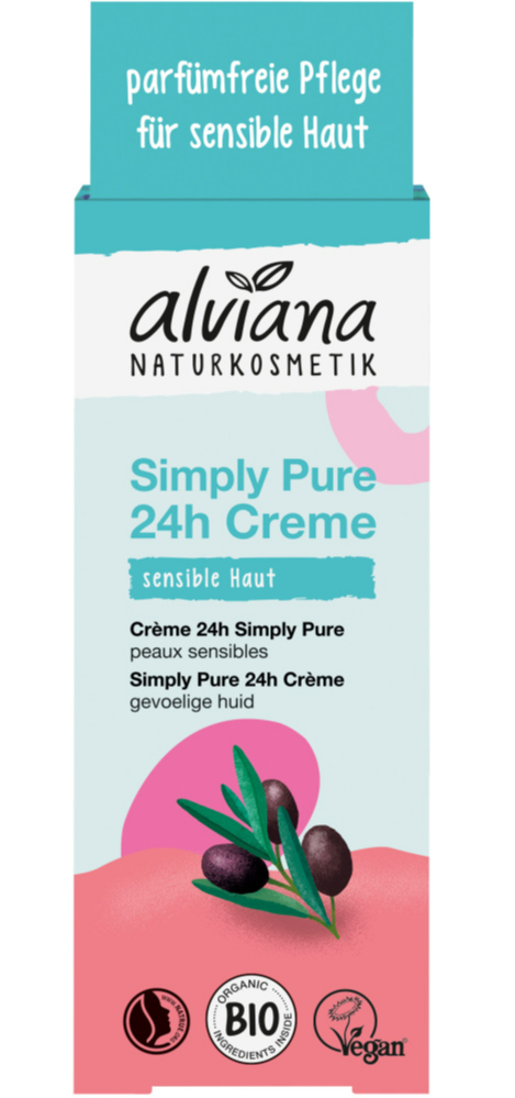 Alviana Simply Pure 24h Crème afbeelding