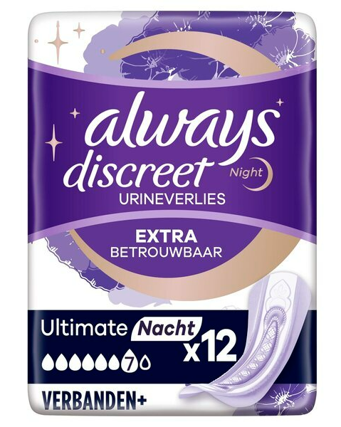 Image of Always Discreet Ultimate Night Maandverband 
