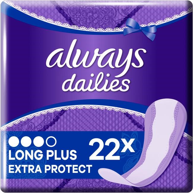 Always Dailies Inlegkruisjes Extra Protect Long Plus