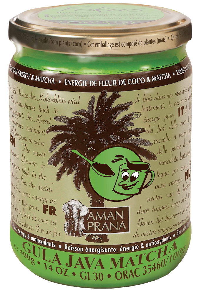 Aman Prana Gula Java Matcha 400GR
