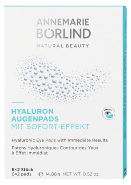 Annemarie Borlind Hyaluronic Eye pads 6x2st
