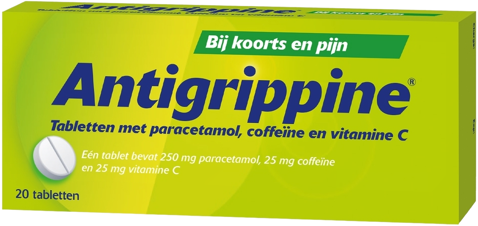 Antigrippine Tabletten afbeelding