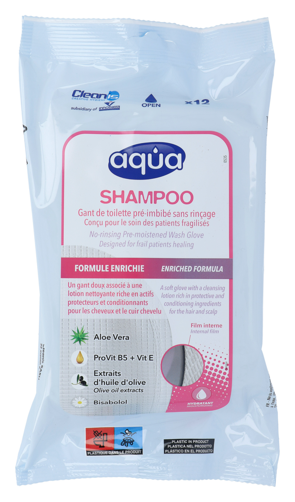Aqua Shampoo Washandjes afbeelding