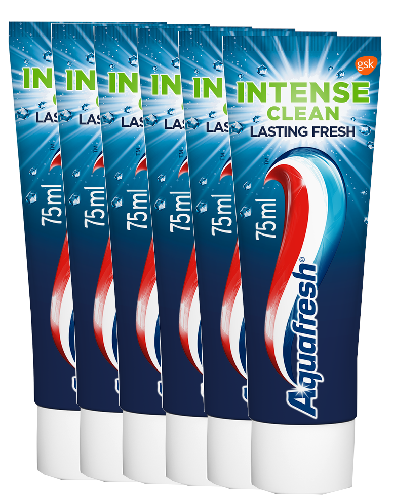 Aquafresh Tandpasta Intense Clean Lasting Fresh multiverpakking