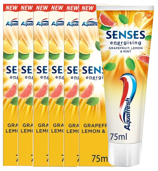 Aquafresh Tandpasta Senses Energising Multiverpakking