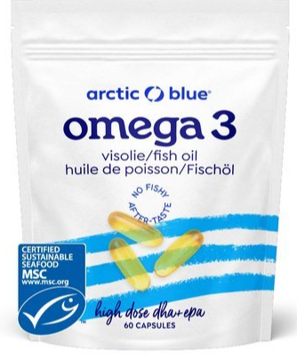 Afbeelding van Arctic Blue Omega 3 Visolie High Dose Capsules