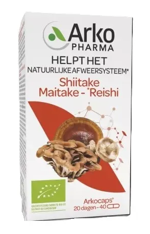 Arkocaps Shiitake Maitake Reishi Capsules