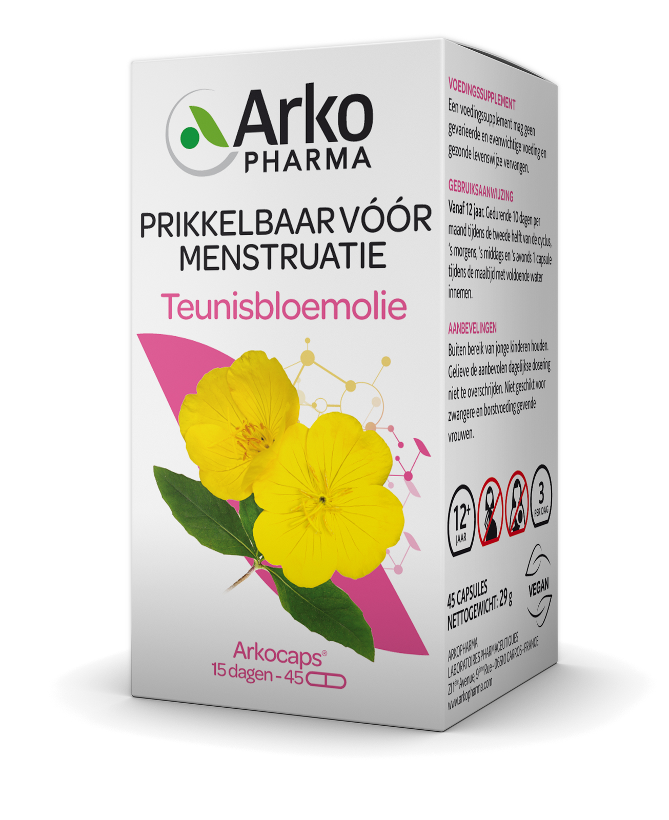Arkocaps Teunisbloemolie Capsules 45st afbeelding