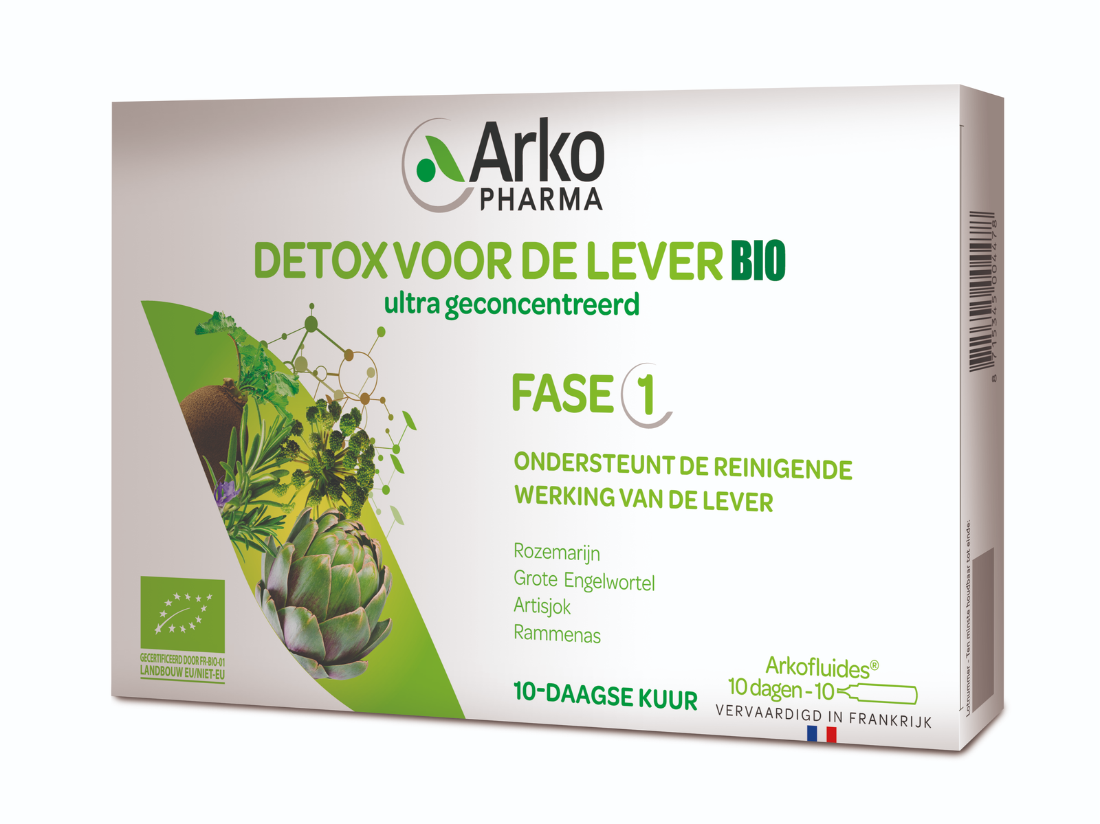 Arkopharma Detox voor de Lever Bio Drinkampullen afbeelding