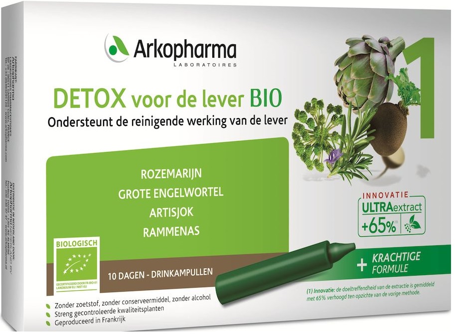Arkopharma Detox voor de Lever Bio Drinkampullen
