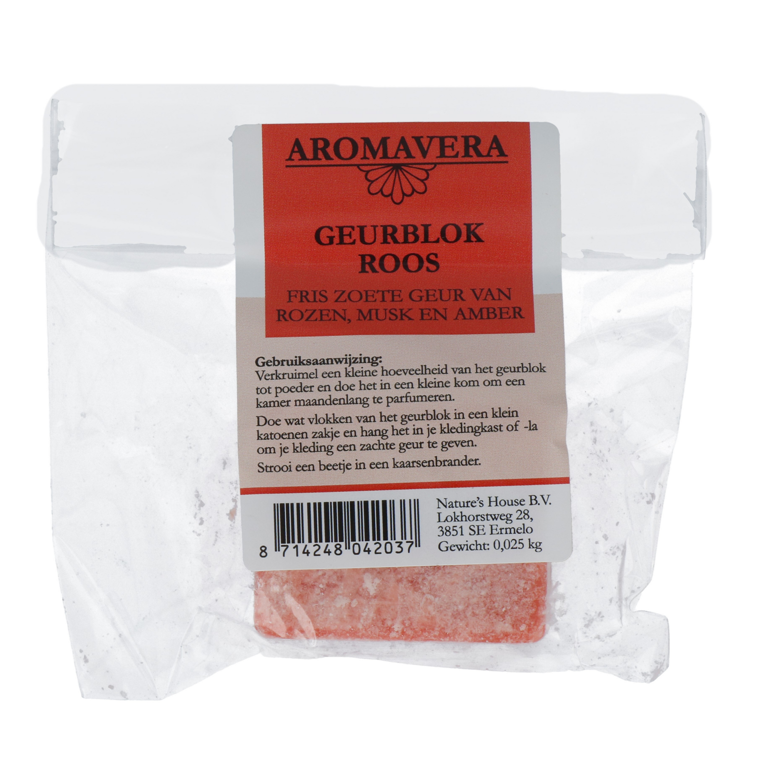 Aroma Vera Geurblok Roos afbeelding