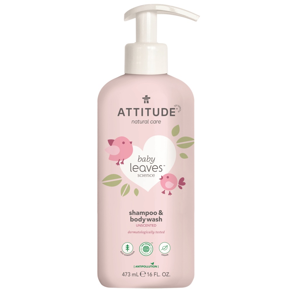 Image of Attitude Baby Leaves Shampoo & Bodywash