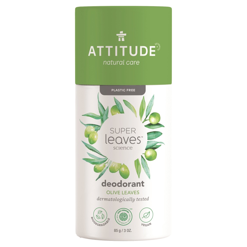 Image of Attitude Super Leaves Deodorant Olive Leaves