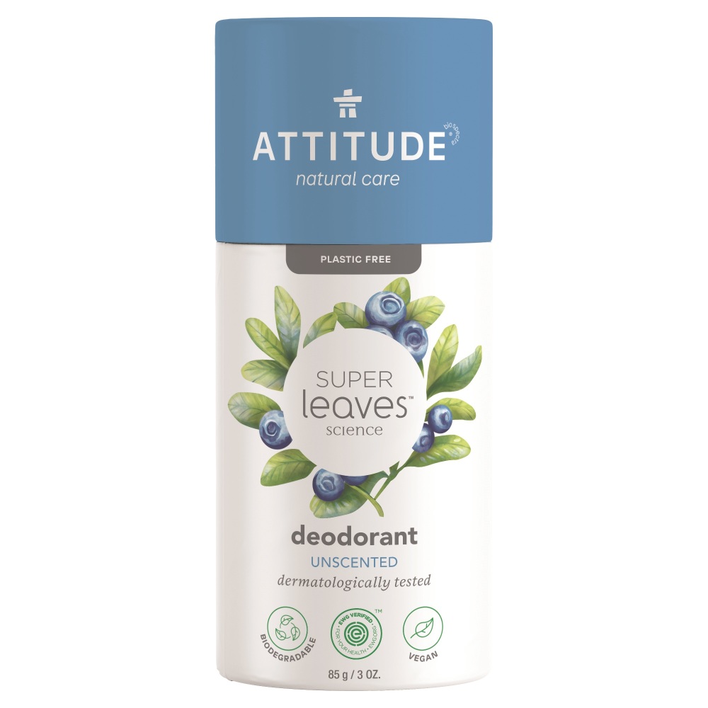 Image of Attitude Super Leaves Deodorant Unscented
